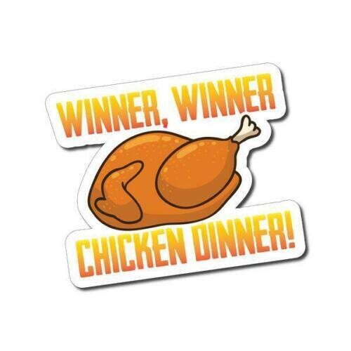 Winner Winner Sticker