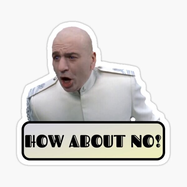 NOOOO Sticker