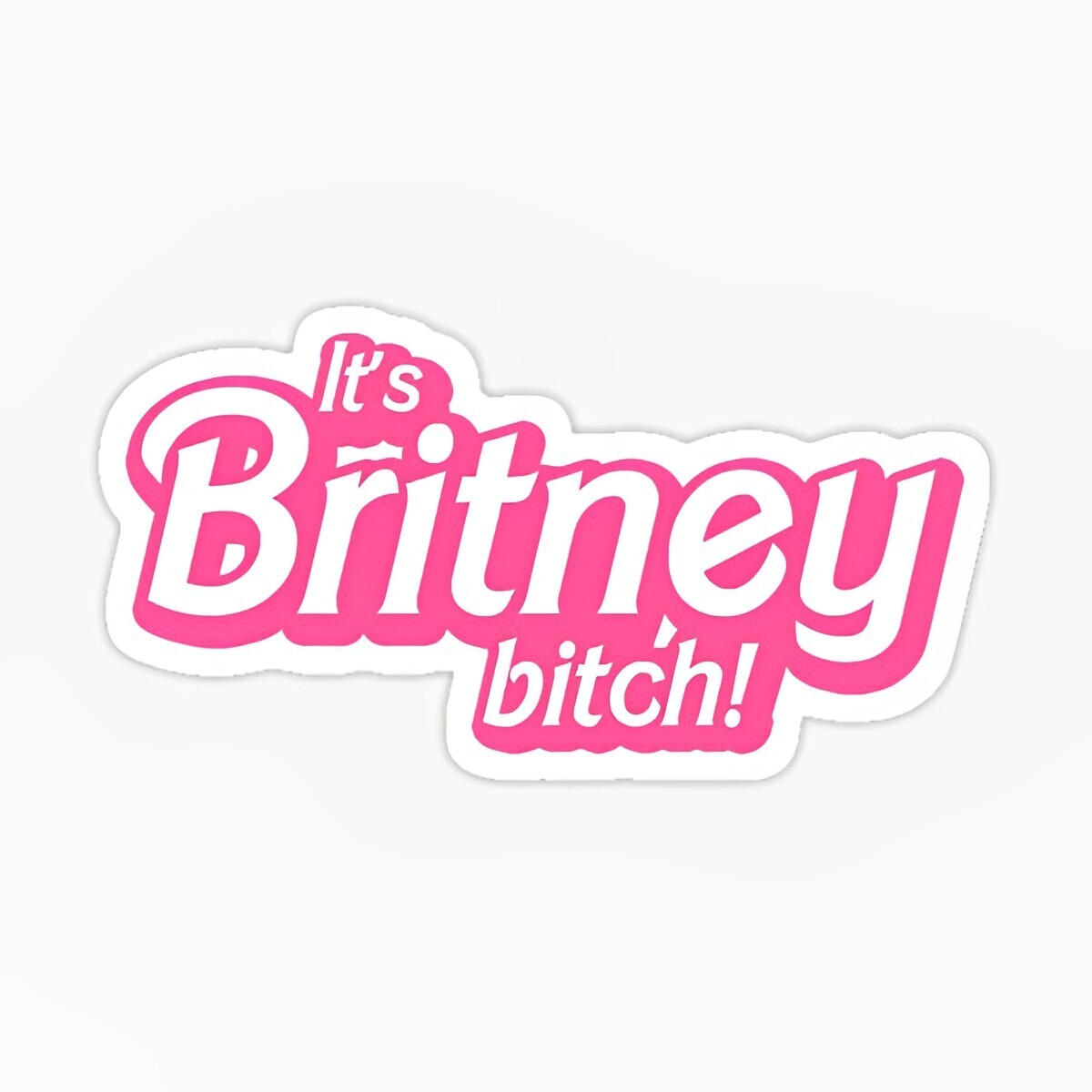 Its Britney Sticker