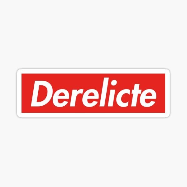 Derelicte Sticker