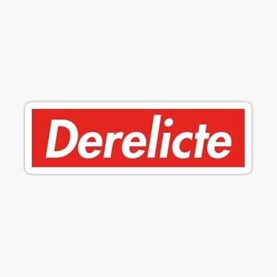 Derelicte Sticker