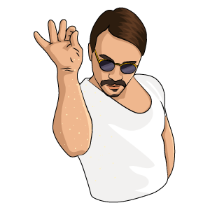 Salt Bae Sticker