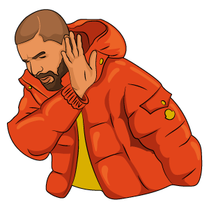 Hot Line Bling Meme Sticker