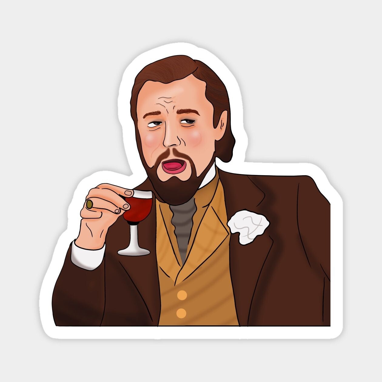 Leo Meme Sticker