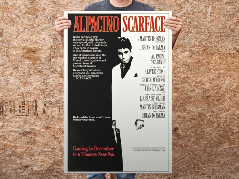 SCARFACE Movie Poster 