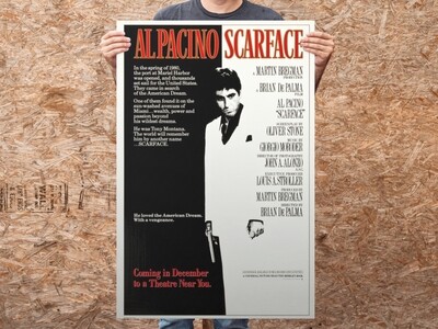 SCARFACE Movie Poster 