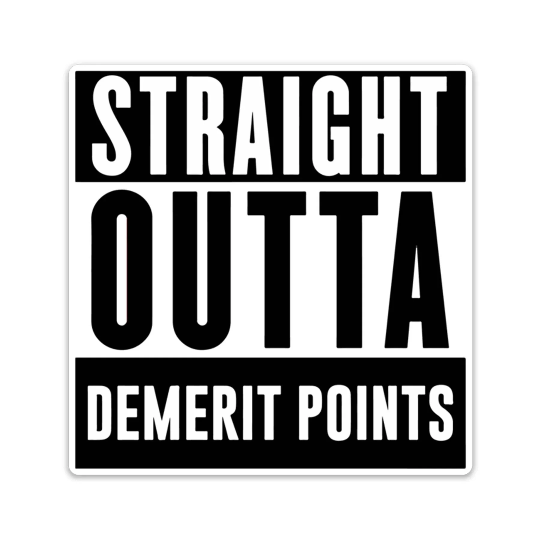 Dermit Points Sticker