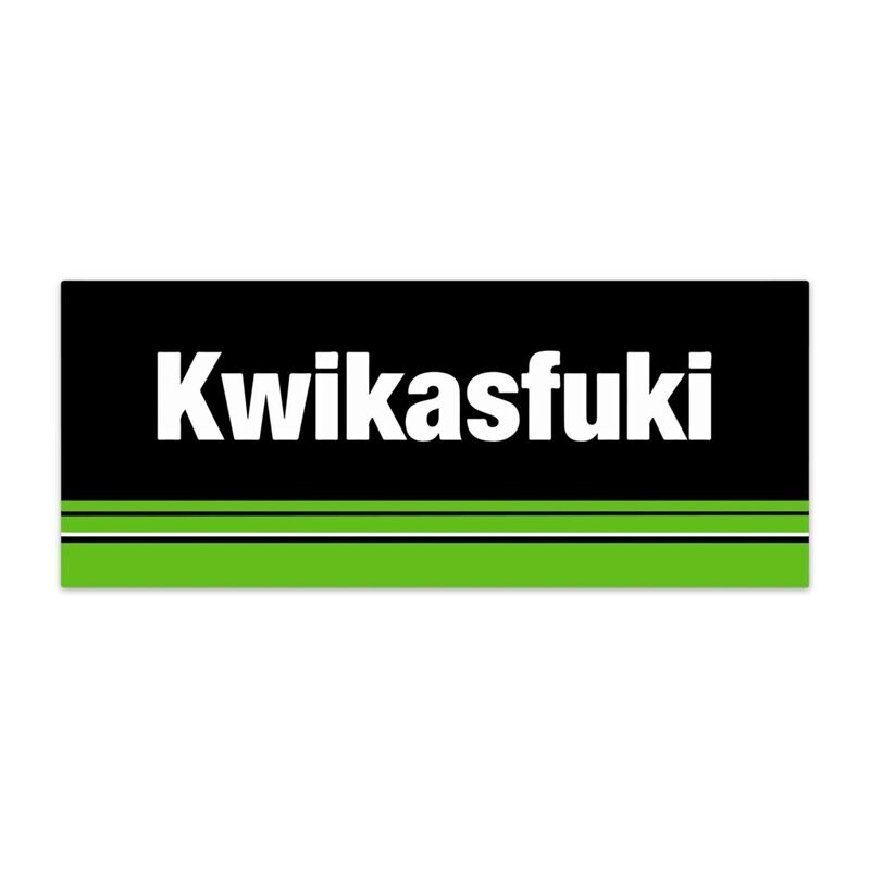 Kwikasfuki Sticker