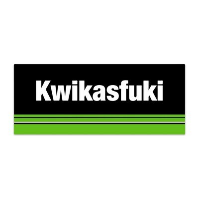 Kwikasfuki Sticker