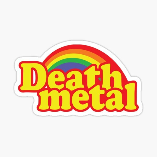 DEATH METAL Sticker