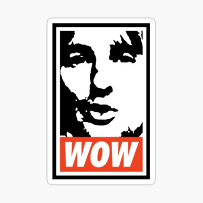 Wow Owen wilson Sticker