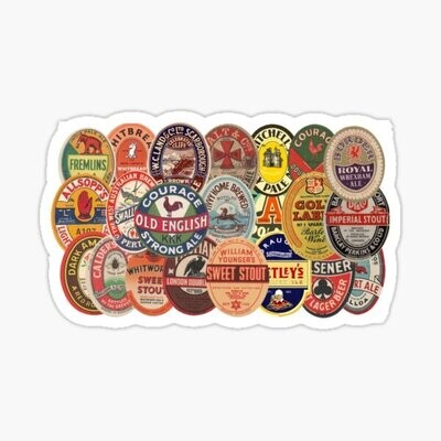 Beers of Britian Sticker
