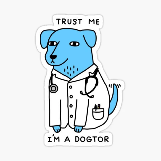 Im a Dogtor Sticker