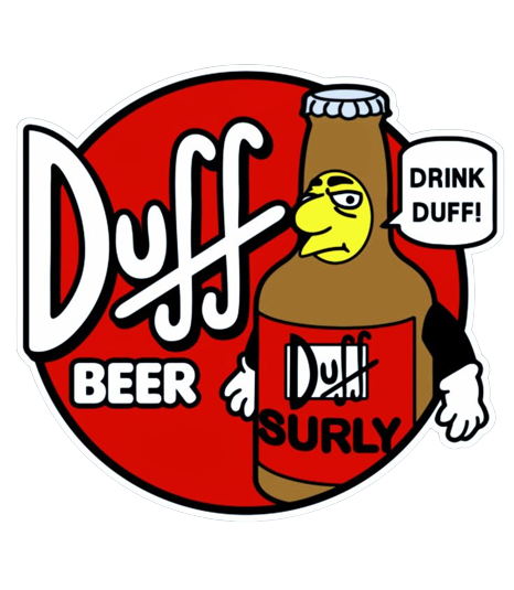 Duff Beer Sticker