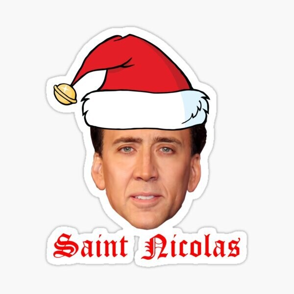 Saint Nicolas Sticker