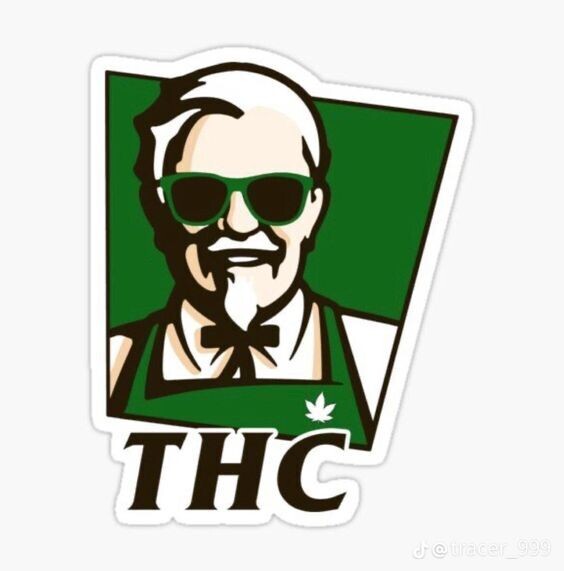 THC Sticker