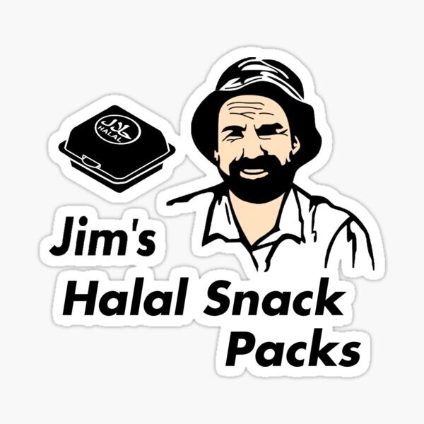 Jim&#39;s Snack Packs Sticker