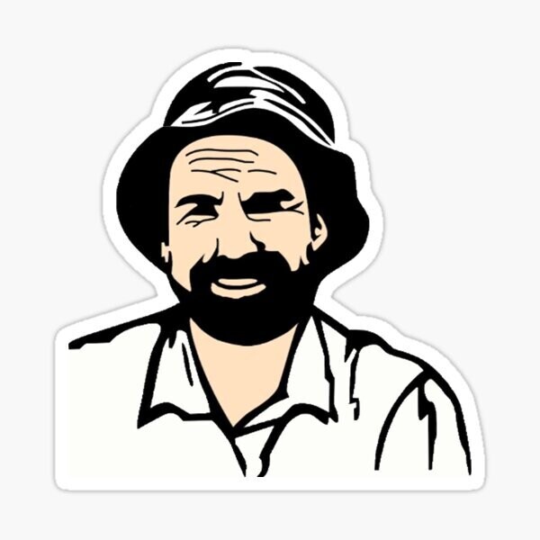 Just Jim Sticker