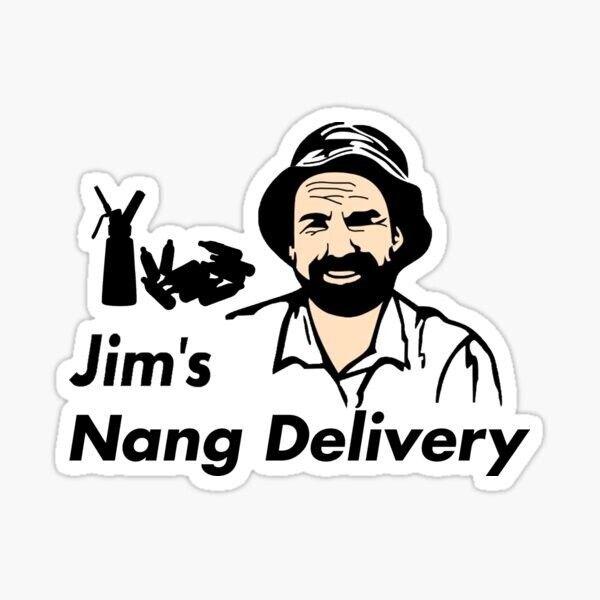Jim&#39;s Delivery Sticker