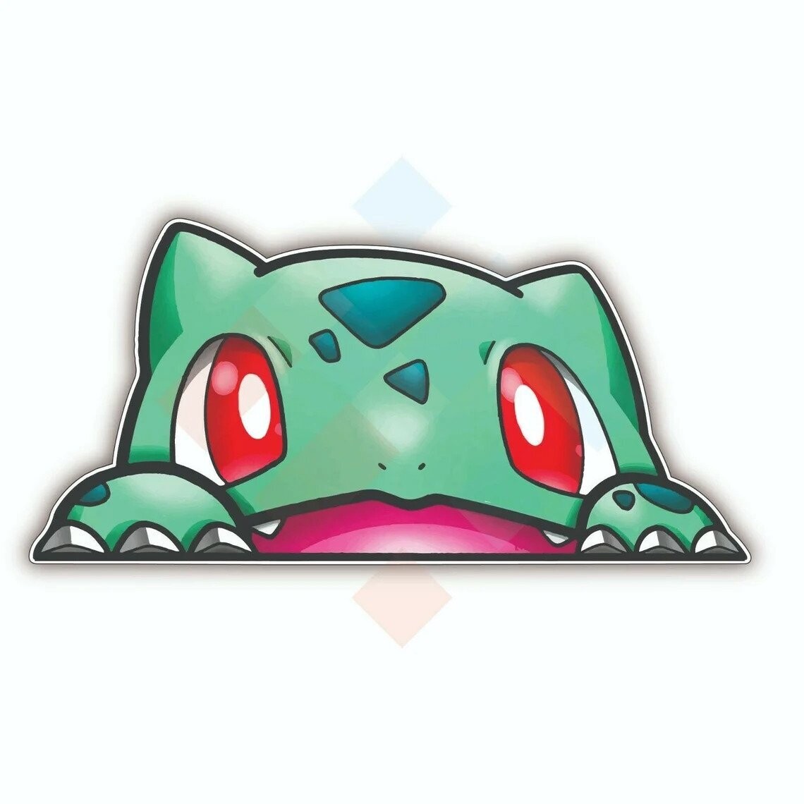 Bulbasaur Peeking Sticker