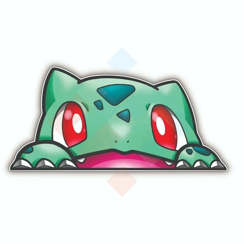 Bulbasaur Peeking Sticker
