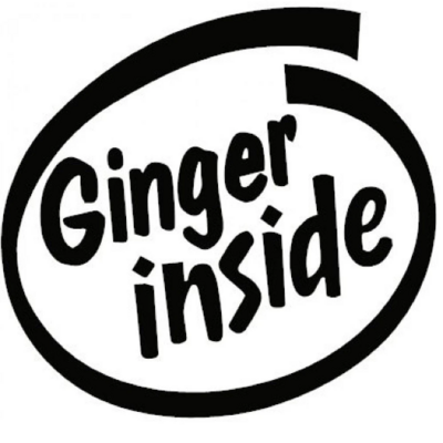 Ginger Inside Sticker