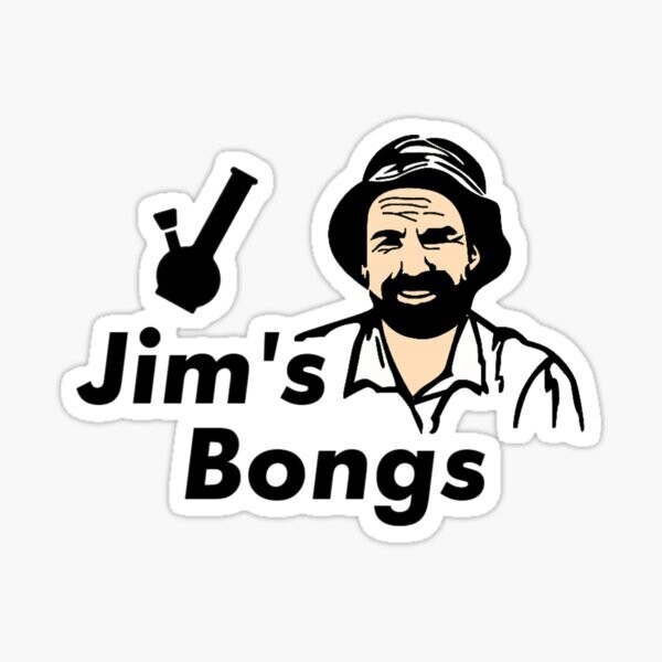 Jim&#39;s Bong Sticker