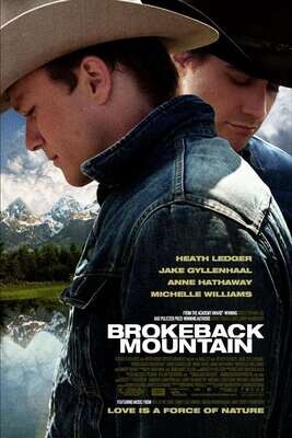 Brokeback Mountain Movie Poster Print