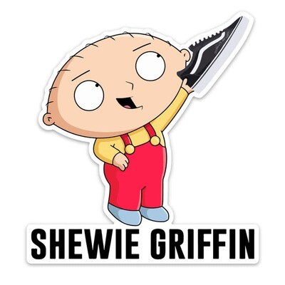 Shewie Griffin Sticker