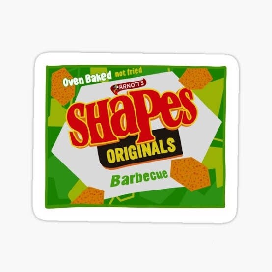 Pizza Shapes Sticker