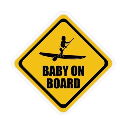 Baby on Board Sticker- Paddle board