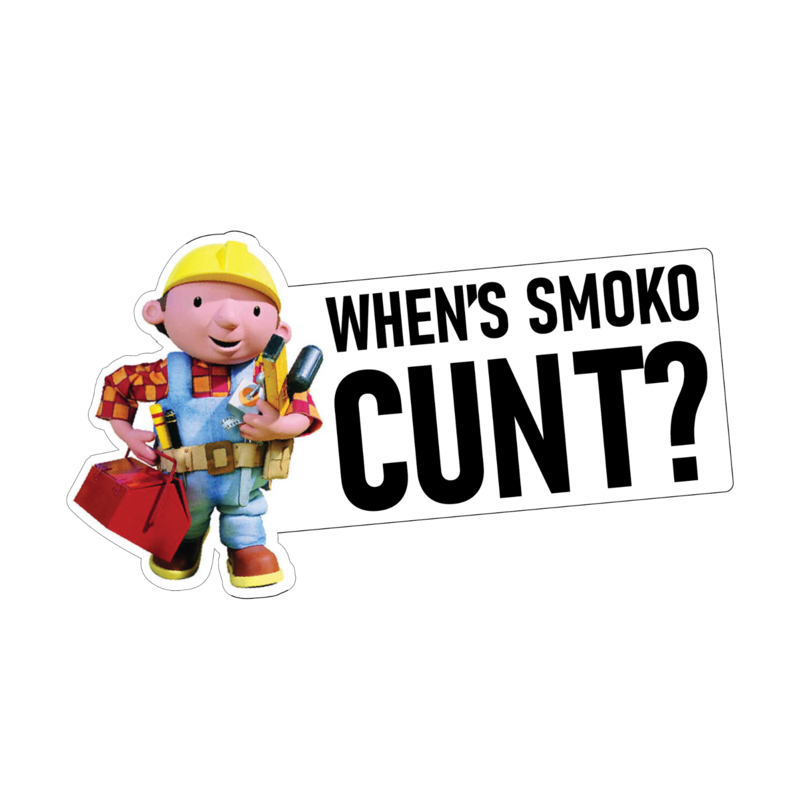 When&#39;s Smoko Sticker