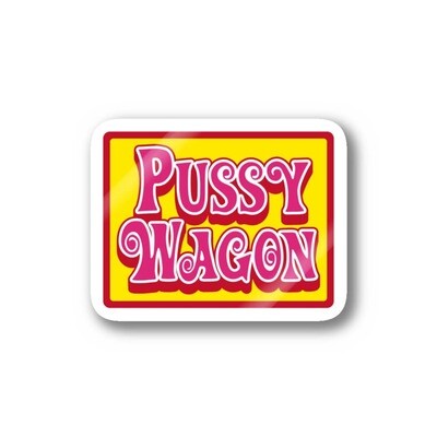 Pussy Wagon 3 Sticker