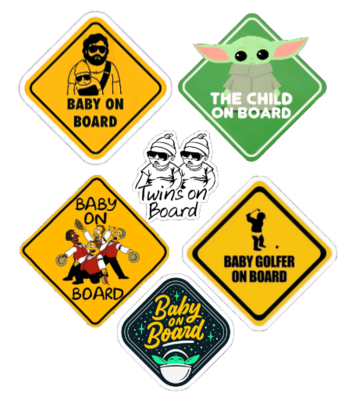 Baby on Board Stickers