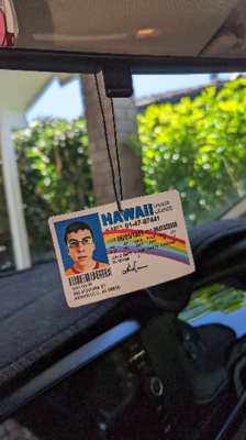 Superbad Mclovin Car Air Freshener