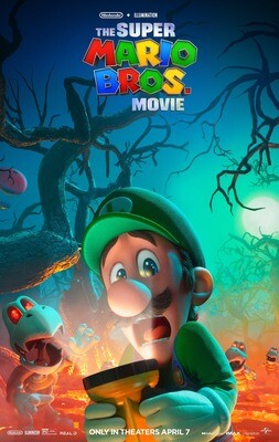 The Super Mario Bros. Movie (2023) - Luigi Poster