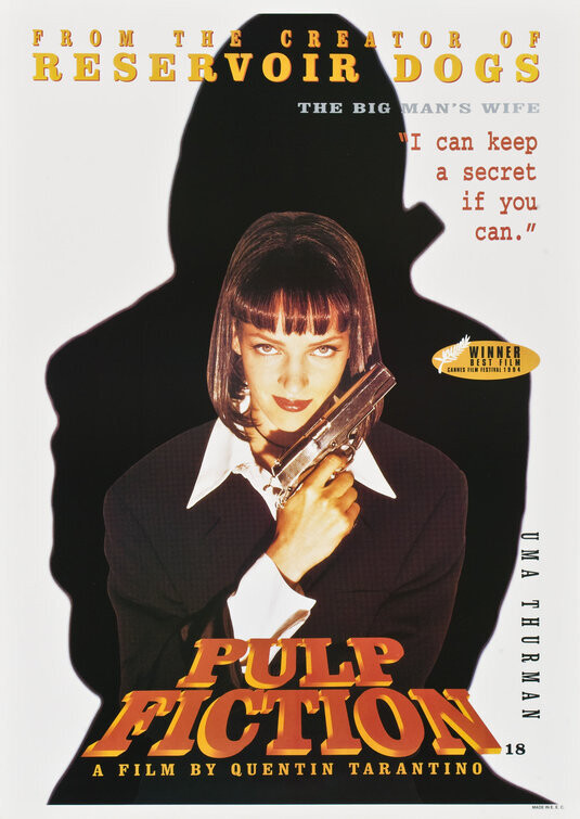 Pulp Fiction (1994) Poster Ver. 5