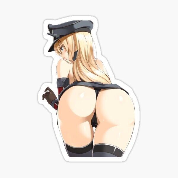 Anime Cop Girl Sticker