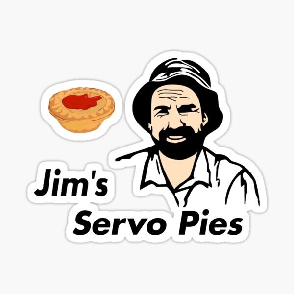 Jim&#39;s Servo Pies Sticker