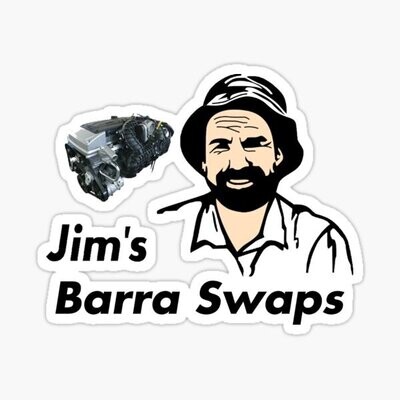 Jim&#39;s Barra Swaps Sticker