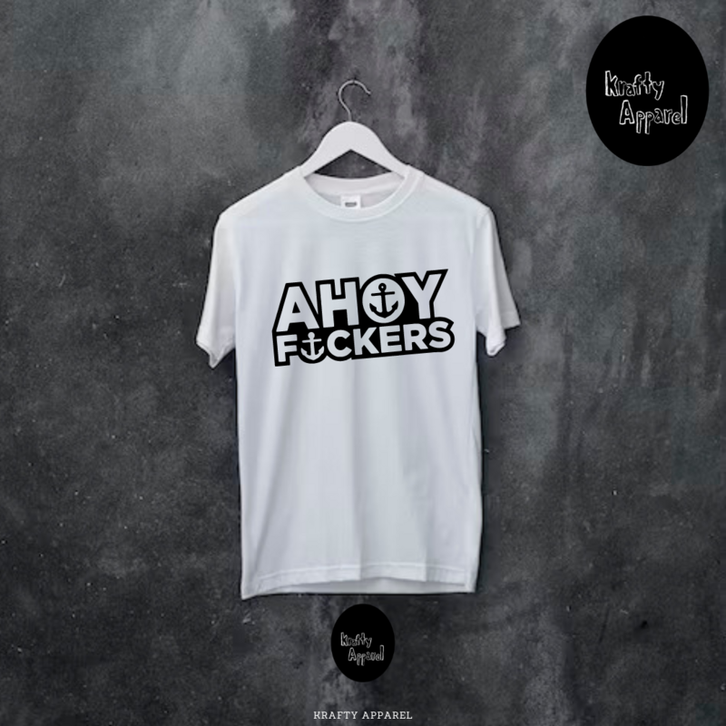 AHOY TALL CREW NECK LONGLINE T-SHIRT