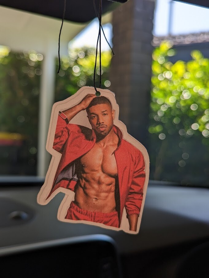 MICHEAL B JORDAN Car Air Freshener