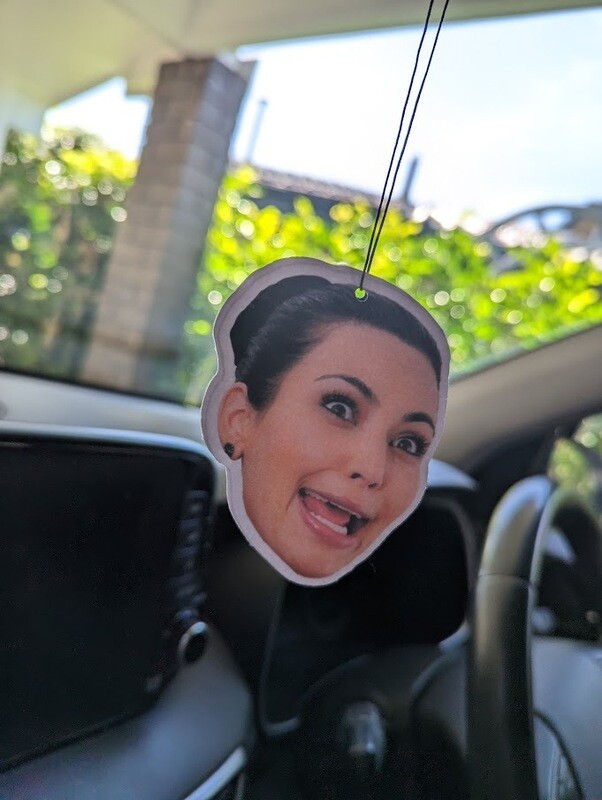 KIM KARDASIAN MEME Car Air Freshener