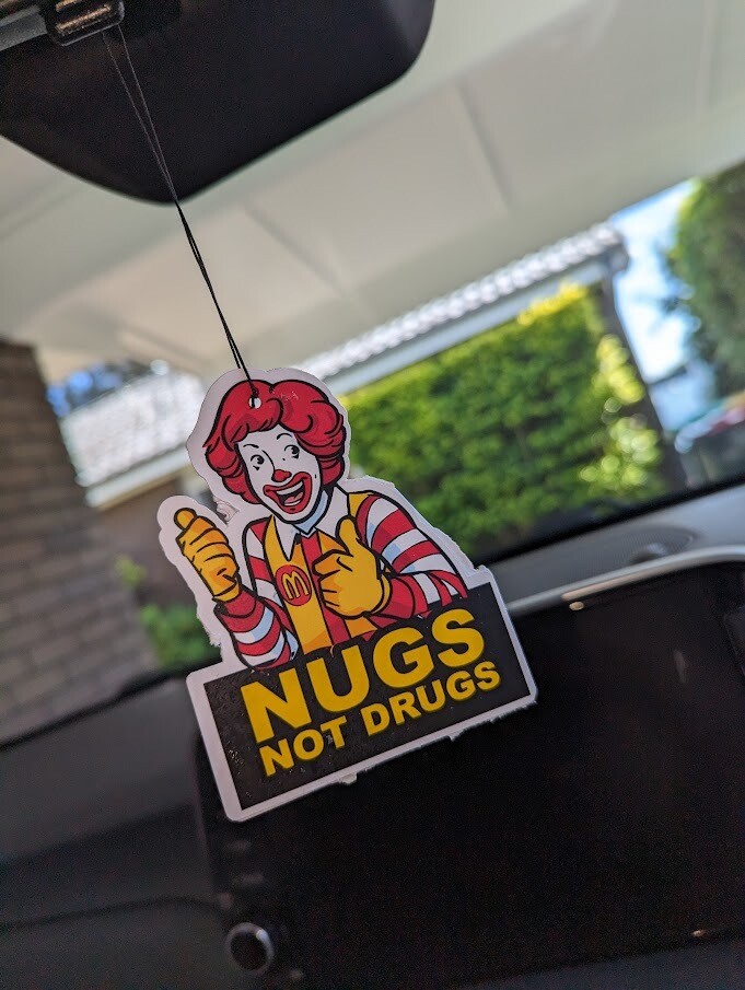 NUGS INSTEAD Car Air Freshener