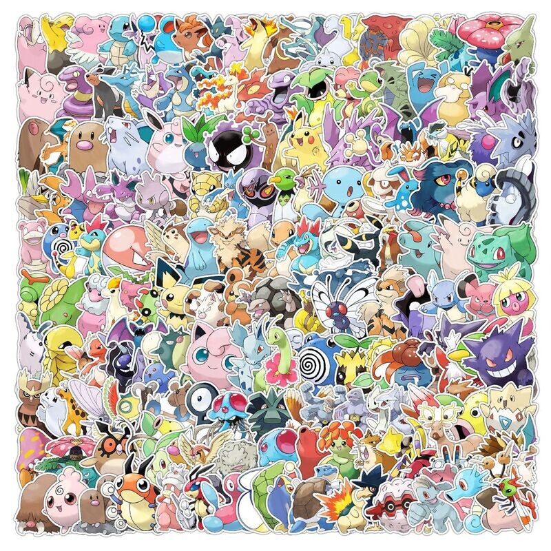 Pokemon 100pcs Sticker Pack