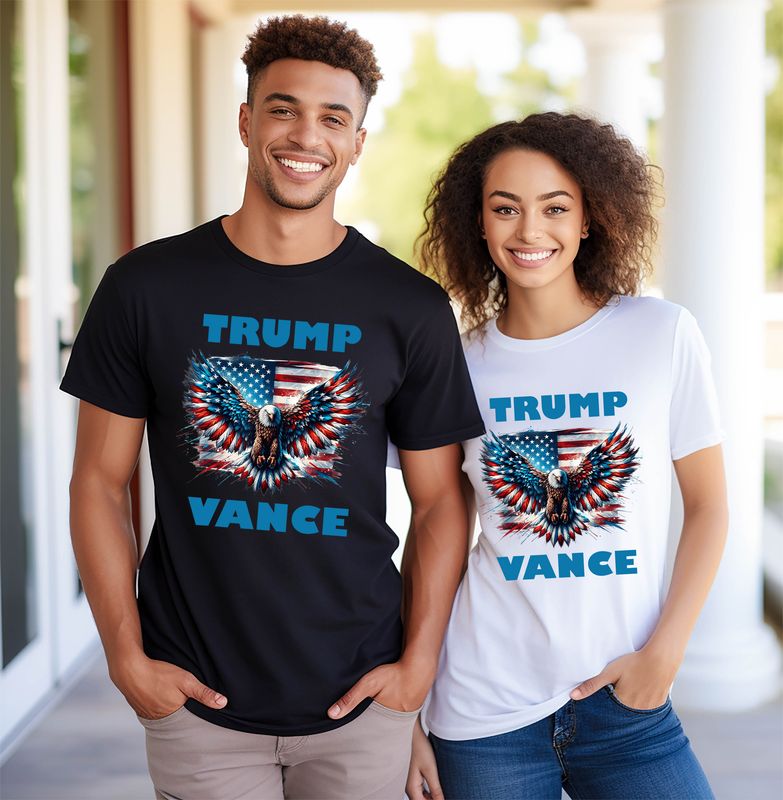 Trump Vance Eagle Flag
