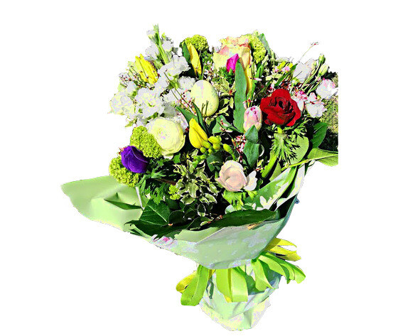 Bouquet Lilium e fiori di stagione