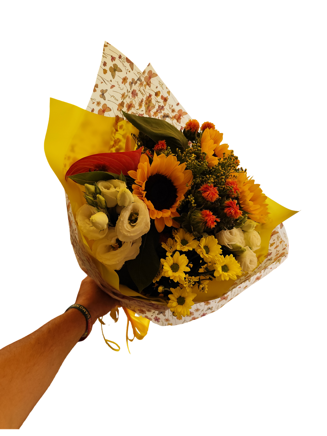 Bouquet con girasoli Bouquet con girasoli