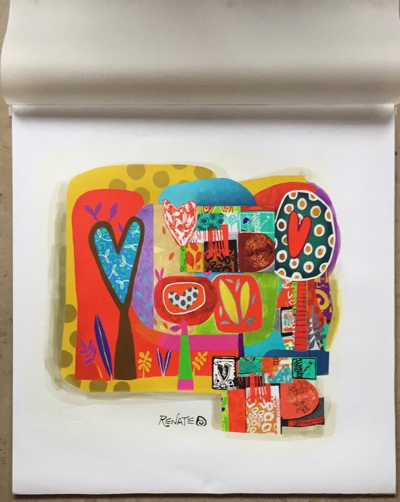 MIAMI cuadro enmarcado/ framed painting 35x35 inch - Precio en Pesos Chilenos/ Price in Chilean Pesos - US$2.300-30%