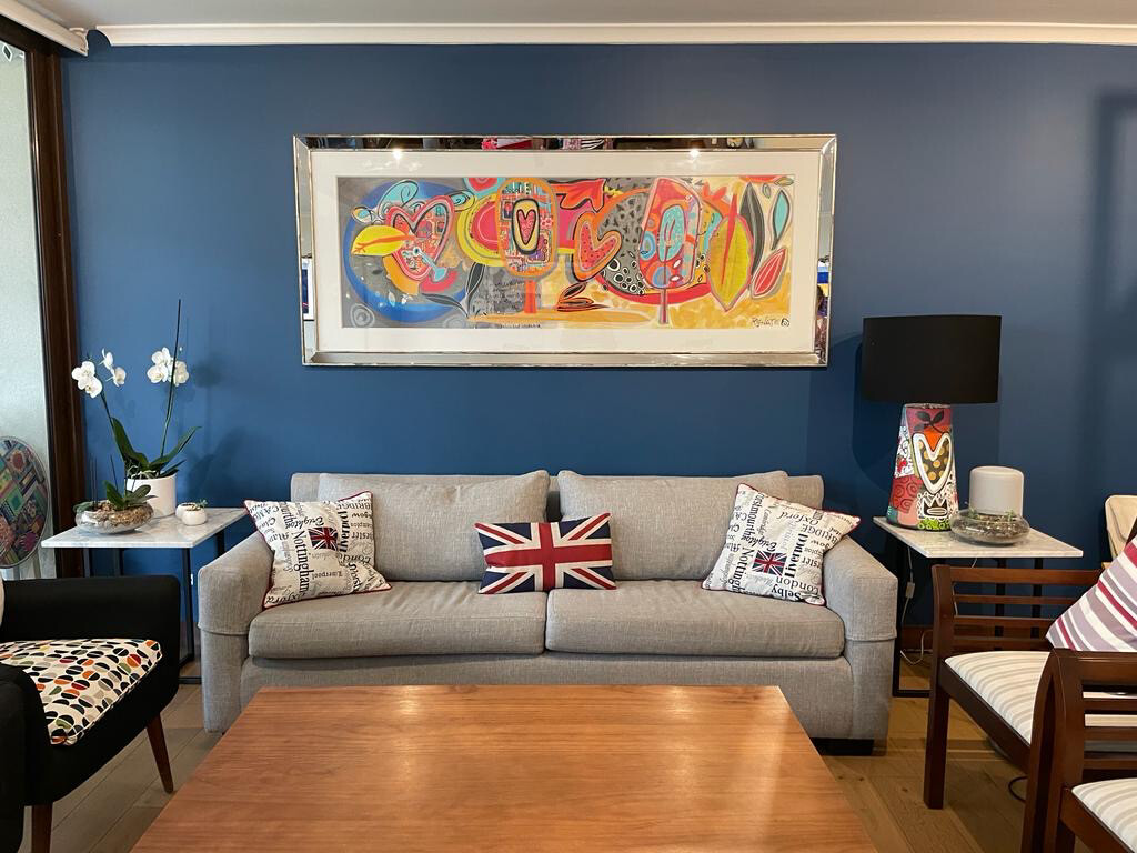 Mira como se ven los cuadros Renate !!! Doesn’t it look great that canvas (painting) by Renate?